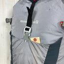 【Women's OneSize グレー系】 Montbell ( モンベル ) キトラパック 40 Women's Kitra Pack 40 Women's 2気室 ロールアップシステム トップリッド付属 ナイロン バッグ ストレージ バックパック 容量【30L～54L】 z-2