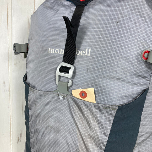 【Women's OneSize グレー系】 Montbell ( モンベル ) キトラパック 40 Women's Kitra Pack 40 Women's 2気室 ロールアップシステム トップリッド付属 ナイロン バッグ ストレージ バックパック 容量【30L～54L】 z