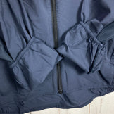 Men's Size L Navy The North Face Swallowtail Vent Hoodie Nylon Windshell Jacket (z00054899)