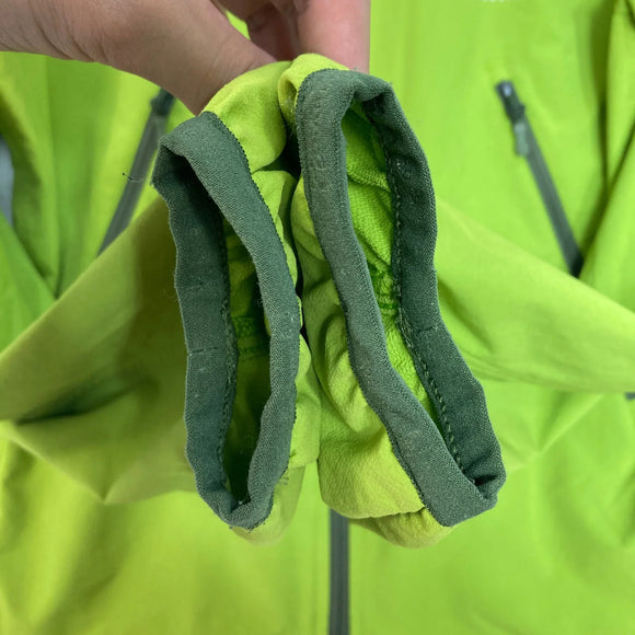 【Men's XS グリーン系】 Haglofs ( ホグロフス ) ボア フード Boa Hood ソフトシェル フーディ ジャケット ナイロン ウェア トップス アウター ジャケット ソフトシェル z00060385  ソフトシェル アウター ジャケット トップス