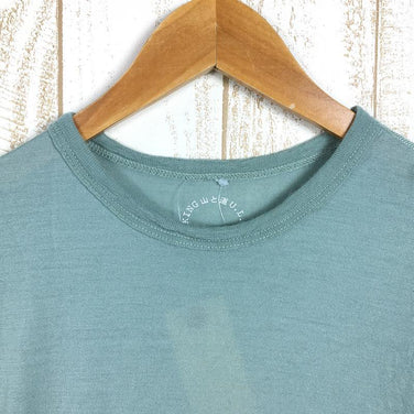 【Unisex L グリーン系】 Yamatomichi ( 山と道 ) 100% メリノ ライト クルーネック Tシャツ 100% Merino Light Crew-Neck T-Shirt メリノウール Unisex ウール ショートスリーブTシャツ クルーネ - 【公式】2ndGEAR（セカンドギア）Webショップ【登山用品・アウトドア用品専門 買取販売店】