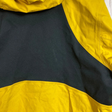 Finetrack Everbreath Acro Jacket, Men's Size L, Yellow. Sulfur Yellow Nylon Hardshell Jacket (z00054097).