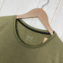 【Unisex L グリーン系】 Atelier Blue Bottle ( アトリエブルーボトル ) ハイカーズ Tシャツ Hiker's T-shirts Sn Supernatural コラボ ウール ウェア トップス インナー シャツ ショートスリーブTシャツ-3