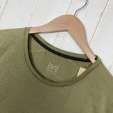 【Unisex L グリーン系】 Atelier Blue Bottle ( アトリエブルーボトル ) ハイカーズ Tシャツ Hiker's T-shirts Sn Supernatural コラボ ウール ウェア トップス インナー シャツ ショートスリーブTシャツ