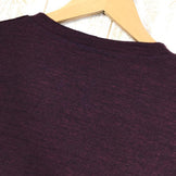 【Men's L パープル系】Waipoua ( ワイポウア ) ミッドウェイト メリノウール ロングスリーブ クルー Midweight Merinowool Long Sleeve Crew ロンt Tシャツ ベースレイヤー Men's ウール ロングスリーブTシャツ クルーネック インナー シャツ トップス ウェア - 【公式】2ndGEAR（セカンドギア）Webショップ【登山用品・アウトドア用品専門 買取販売店】