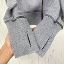 【Women's M グレー系】 2013 Patagonia ( パタゴニア ) クラウド スタック フーディ Cloud Stack Hoody FGE フルジップ フリース ラグランスリーブ ポリエステル ウェア トップス インナー シャツ フーディ コットン-8