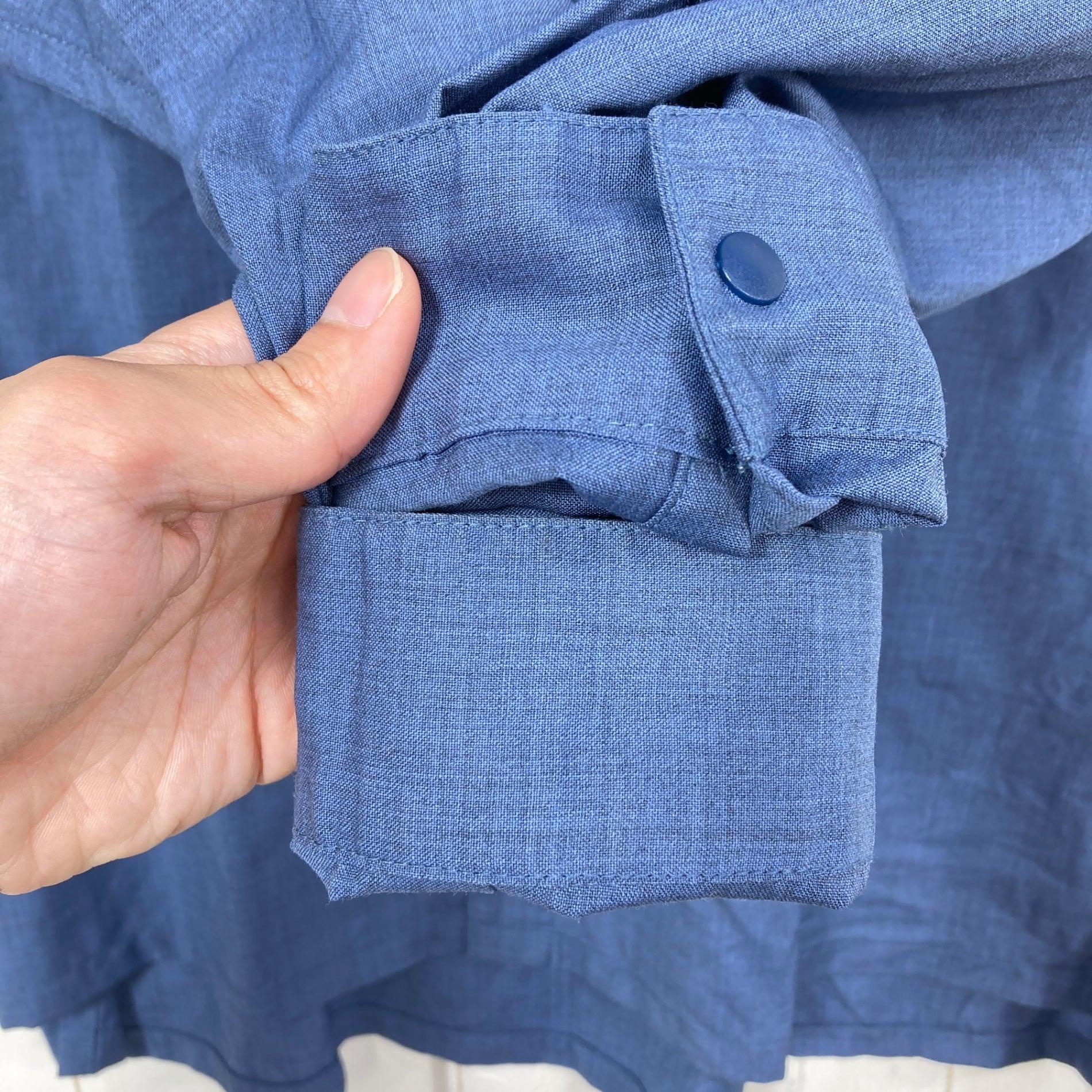 Unisex M ブルー系】 Yamatomichi ( 山と道 ) メリノ シャツ Merino 