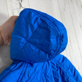 【Kid's 3T ネイビー系】 Patagonia ( パタゴニア ) リバーシブル パフボール バンティング Reversible Puff-Ball Bunting Galaxy Gazers / Channel Blue ウェア トップス アウター ジャケット