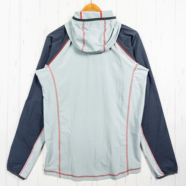 Men's Medium Gray Rab Zephyr Jacket, Mineral Polyester Softshell Jacket (z00052972)