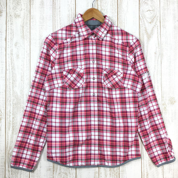 【Women's M ピンク系】 Mammut ( マムート ) アスコナ シャツ Ascona Shirt フランネル ネルシャツ 1030-02060 Women's コットン ロングスリーブシャツ インナー シャツ トップス ウェア - 【公式】2ndGEAR（セカンドギア）Webショップ【登山用品・アウトドア用品専門 買取販売店】
