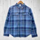 【Men's S ブルー系】 Columbia ( コロンビア ) フレアガン コーデュロイ シャツ Flare Gun Corduroy Shirt コットン ウェア トップス インナー シャツ ロングスリーブシャツ コットン z00060432  コットン ロ