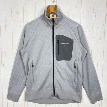 【Men's M グレー系】 Montbell ( モンベル ) マウンテン ジャージ ジャケット Mountain Jersey Jacket ポリエステル ウェア トップス インナー シャツ ロングスリーブシャツ 化繊 z00055366  化繊 ロングスリー