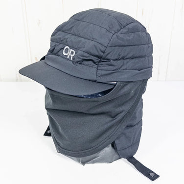 [L/XL Black] Outdoor Research Sahale Trapper Cap, Nylon, Clothing, Accessories, Headwear, Cap, z00053413, Cap, Headwear, Wear