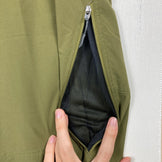 Finetrack Chrono 男士中号长裤，绿色，涤纶软壳面料（z00054306）