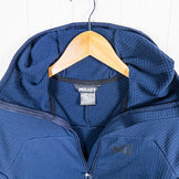【Women's M ネイビー系】 Millet ( ミレー ) フュージョン グリッド フーディ FUSION GRID HOODIE ポリエステル ウェア トップス アウター ジャケット フリース ポーラテック・パワーグリッド z00052278 フリース アウタ - 【公式】2ndGEAR（セカンドギア）Webショップ【登山用品・アウトドア用品専門 買取販売店】