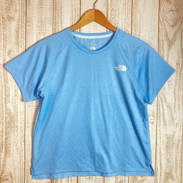 【Women's S ブルー系】 The North Face ( ザ・ノースフェイス ) ショート スリーブ ハイブリッド ベント クルー Short Sleeve Hybrid Vent Crew ポリエステル ウェア トップス インナー シャツ ショートスリーブ - 【公式】2ndGEAR（セカンドギア）Webショップ【登山用品・アウトドア用品専門 買取販売店】