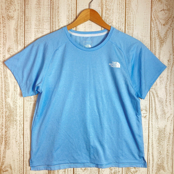 【Women's S ブルー系】 The North Face ( ザ・ノースフェイス ) ショート スリーブ ハイブリッド ベント クルー Short Sleeve Hybrid Vent Crew ポリエステル ウェア トップス インナー シャツ ショートスリーブ - 【公式】2ndGEAR（セカンドギア）Webショップ【登山用品・アウトドア用品専門 買取販売店】