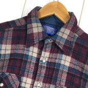【Women's M パープル系】 Pendleton ( ペンドルトン ) ウィメンズ プレイド シャツ W Plaid Shirt ロングスリーブ ウールシャツ アメリカ製 ビンテージ 入手困難 Women's ウール ロングスリーブシャツ インナー シャツ トッ - 【公式】2ndGEAR（セカンドギア）Webショップ【登山用品・アウトドア用品専門 買取販売店】