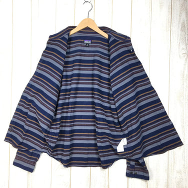 【Men's M ネイビー系】 Patagonia ( パタゴニア ) ロングスリーブ ライトウェイト フィヨルド フランネル シャツ Long Sleeve Lightweight Fjord Flannel Shirt 54020 International M - 【公式】2ndGEAR（セカンドギア）Webショップ【登山用品・アウトドア用品専門 買取販売店】