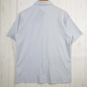 【Men's M ブルー系】 Arcteryx ( アークテリクス ) スカイライン シャツ SS Skyline SS Shirt Solitude ポリエステル ウェア トップス インナー シャツ ショートスリーブシャツ 化繊 z00052008 Solitu - 【公式】2ndGEAR（セカンドギア）Webショップ【登山用品・アウトドア用品専門 買取販売店】