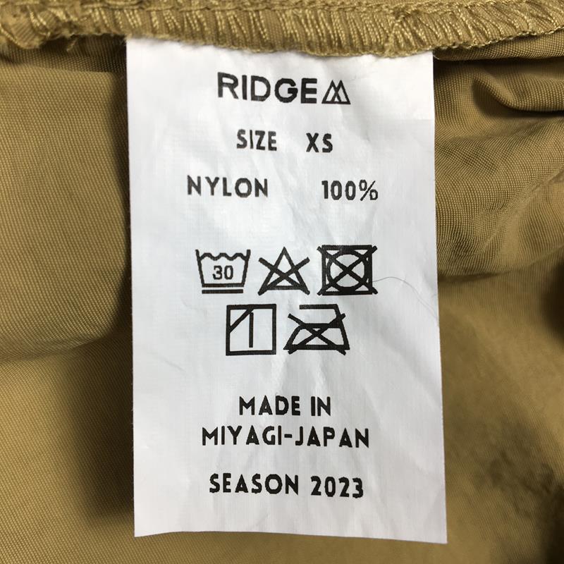 [男女通用 XS 米色] Ridge Mountain Gear (Ridge Mountain Gear) 基本徒步短裤 基本徒步短裤 很难获得 男女通用沙色合成纤维短裤 短裤 下装