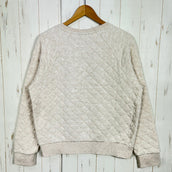 【Women's M ベージュ系】 2018 Patagonia ( パタゴニア ) オーガニック コットン キルト クルー Organic Cotton Quilt Crew CALC オーガニックコットン ウェア トップス アウター ジャケット コットン z0005