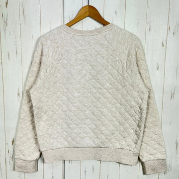 【Women's M ベージュ系】 2018 Patagonia ( パタゴニア ) オーガニック コットン キルト クルー Organic Cotton Quilt Crew CALC オーガニックコットン ウェア トップス アウター ジャケット コットン z0005 - 0