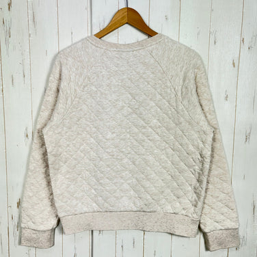 【Women's M ベージュ系】 2018 Patagonia ( パタゴニア ) オーガニック コットン キルト クルー Organic Cotton Quilt Crew CALC オーガニックコットン ウェア トップス アウター ジャケット コットン z0005