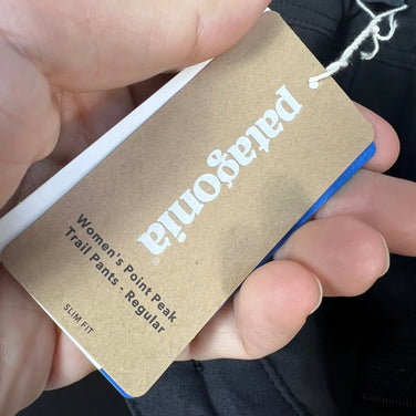 【Women's 4 ブラック系】 2022 Patagonia ( パタゴニア ) ポイント ピーク トレイル パンツ Point Peak Trail Pants BLK ナイロン ウェア ボトムス ロングパンツ ソフトシェル z00054763 BLK ソフトシェ