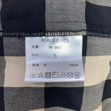 【Unisex S ベージュ系】 Black Brick ( ブラックブリック ) テック メリノ バンド カラー シャツ Tech Merino Band Collar Shirt メリノウール ウェア トップス インナー シャツ ロングスリーブシャツ 化繊 z00