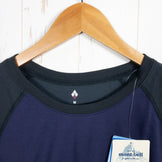 【Women's M パープル系】 Montbell ( モンベル ) WIC.ラグラン ロングスリーブT DC / PC ダークチャコール / パープルネイビー ポリエステル ウェア トップス インナー シャツ ロングスリーブTシャツ クルーネック 化繊 z00052 - 【公式】2ndGEAR（セカンドギア）Webショップ【登山用品・アウトドア用品専門 買取販売店】