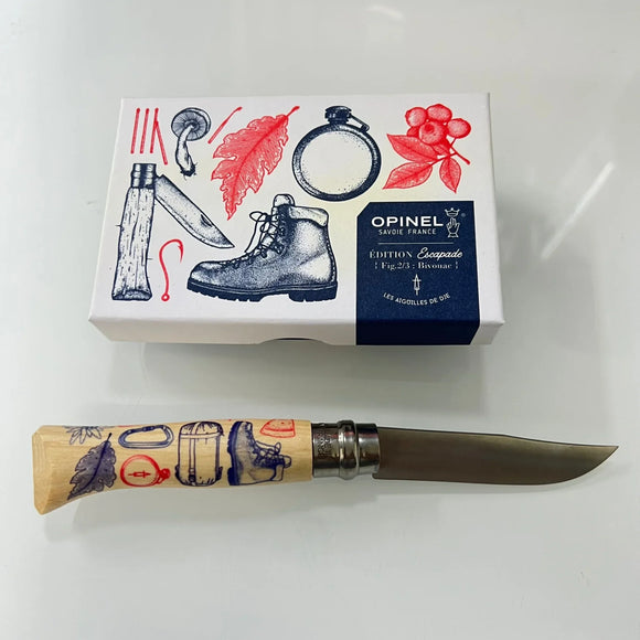 【OneSize ブラウン系】 Opinel ( オピネル ) エディションⅢ エスカパード ビバーク Edition III Escapade Bivouac 41600 z00056918  ナイフ 刃物 キャンピングギア