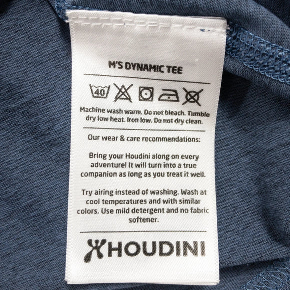 【Men's S ネイビー系】 Houdini ( フーディニ ) ダイナミック ティー Dynamic Tee ポリエステル 257524 International Men's 化繊 ショートスリーブTシャツ クルーネック インナー シャツ トップス ウェア - 【公式】2ndGEAR（セカンドギア）Webショップ【登山用品・アウトドア用品専門 買取販売店】