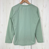 【Women's S グリーン系】 Finetrack ( ファイントラック ) ドラウト クアッド ロングスリーブ ポリエステル ウェア トップス インナー シャツ ロングスリーブTシャツ クルーネック 化繊 z00059221  化繊 ロングスリーブTシャツ クルー