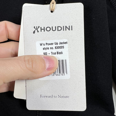 【Women's S ブラック系】 Houdini ( フーディニ ) ウィメンズ パワー アップ ジャケット W's Power Up Jacket 830020 900 TRUE BLACK z00055991 900 TRUE BLACK フリース アウター ジャ