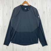 【Men's L ブラック系】 7Mesh ( セブンメッシュ ) コンパウンド シャツ COMPOUND SHIRT ポリエステル ウェア トップス インナー シャツ ロングスリーブTシャツ クルーネック 化繊 z00059044  化繊 ロングスリーブTシャツ