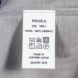 【Men's L グレー系】 Ridge Mountain Gear ( リッジマウンテンギア ) アンワインド メリノ ティー ロングスリーブ Unwind Merino Tee Long Sleeve Warm Pebble メリノウール ウェア トップス イ - 【公式】2ndGEAR（セカンドギア）Webショップ【登山用品・アウトドア用品専門 買取販売店】