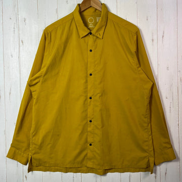 【Unisex L イエロー系】 Yamatomichi ( 山と道 ) ユーエル シャツ UL Shirt マスタード ポリエステル ウェア トップス インナー シャツ ロングスリーブシャツ 化繊 z00054488 マスタード 化繊 ロングスリーブシャツ インナー