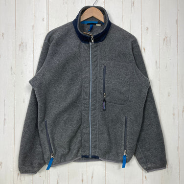 【Men's M グレー系】 1993 Patagonia ( パタゴニア ) シンチラ ジャケット Synchilla Jacket Charcoal Heather ビンテージ オリジナル 入手困難 ウェア トップス アウター ジャケット フリース z0006