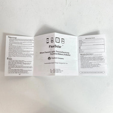 One Size Orange FlexSolar Portable Power Set z00054105