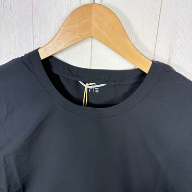 【Unisex XS ブラック系】 Houdini ( フーディニ ) ウェザー ティー Weather Tee 159784 TRUE BLACK z00055956 TRUE BLACK 化繊 ショートスリーブTシャツ クルーネック インナー シャツ トップス ウェ