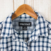 【Women's M ネイビー系】 Marmot ( マーモット ) キューディー ブロック チェック ロングスリーブ シャツ QD Blick Check Long Sleeve Shirt ポリエステル TOWLJB76 Asian Women's シアサッカ－ - 【公式】2ndGEAR（セカンドギア）Webショップ【登山用品・アウトドア用品専門 買取販売店】