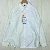 【Men's M ホワイト系】 Montbell ( モンベル ) WIC.ドライタッチ ロングスリーブシャツ ポリエステル ウェア トップス インナー シャツ ロングスリーブTシャツ クルーネック 化繊 z00056261  化繊 ロングスリーブTシャツ クルーネ