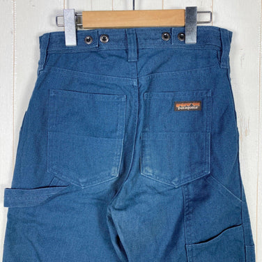 [Women's Navy] Patagonia All Seasons Double Knee Pants (Short) Hemp Clothing Bottoms Long Pants Cotton z00054464 Cotton Long Pants Bottoms Clothing