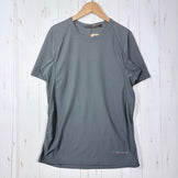 【Men's S グレー系】 Teton Bros ( ティートンブロス ) ELV1000 ショートスリーブ ティー ELV1000 S/S Tee ポリエステル ウェア トップス インナー シャツ ショートスリーブTシャツ クルーネック 化繊 z0005946