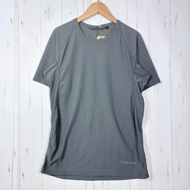 【Men's S グレー系】 Teton Bros ( ティートンブロス ) ELV1000 ショートスリーブ ティー ELV1000 S/S Tee ポリエステル ウェア トップス インナー シャツ ショートスリーブTシャツ クルーネック 化繊 z0005946