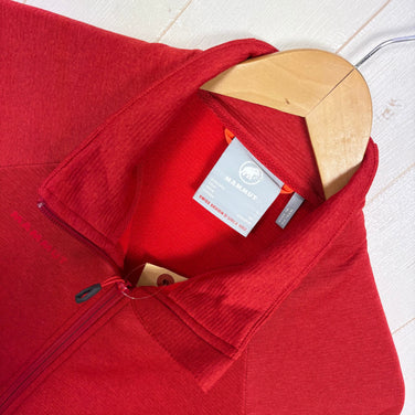 【Women's L レッド系】 Mammut ( マムート ) ネイアー ミドルレイヤー ジャケット アジアンフィット Nair ML Jacket AF ポリエステル ウェア トップス アウター ジャケット フリース z00058339  フリース アウター ジャ