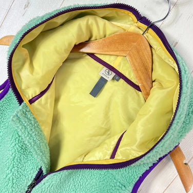 Aigle 女式小号绿色 Boa 羊毛背心，涤纶，上衣，背心，羊毛，z00053482