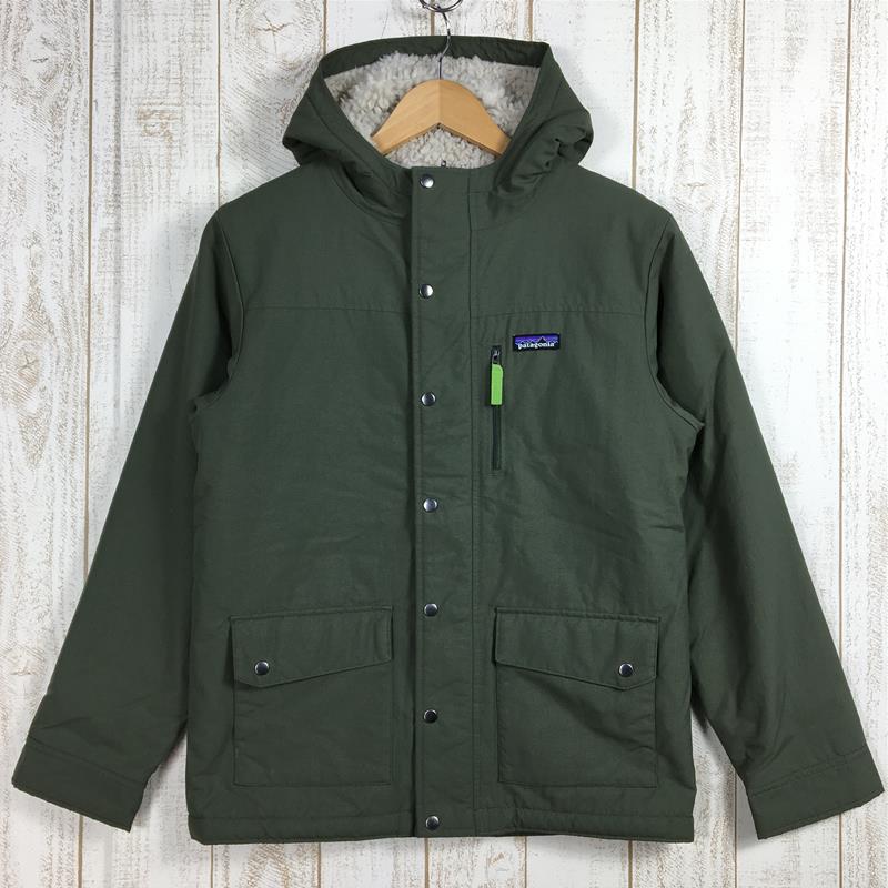 [Boys XL Green] Patagonia Boys Infurno Jacket Fleece 68460 International Boys Fleece Outer Jacket Tops Wear