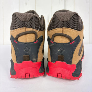 【Men's 26.0cm ベージュ系】 Columbia ( コロンビア ) セイバー シックス ミッド アウトドライ ワイド SABER VI MID OUTDRY WIDE Bark / Red Spark (287) OutDry / Wide Fit / Techl - 0